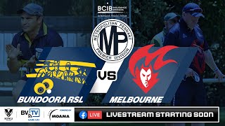 Round 7  Bundoora RSL vs Melbourne  Metro Premier Division Season 202223 [upl. by Weissman]