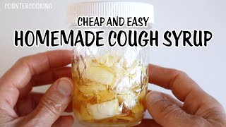 Powerful Homemade Cough Syrup Recipe  Home Remedy For Coughs [upl. by Lusa]