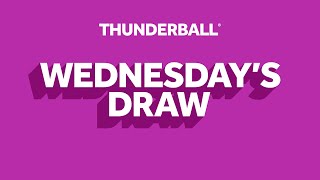 The National Lottery Thunderball draw results from Wednesday 17 July 2024 [upl. by Madalena647]