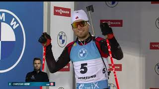 Oestersund Mens Individual  202122 Biathlon World Cup [upl. by Ytsud]