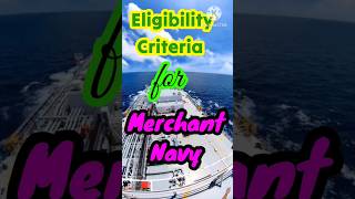 Eligibility criteriaRequirement for Merchant Navy Jobs [upl. by Binnie]