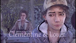 FR Clémentine amp Louis dans « The Walking dead lultime saison » [upl. by Yve573]