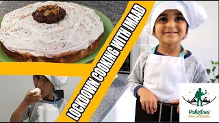 Lockdown Cooking With Imaad  Cake Baked [upl. by Elletnwahs]