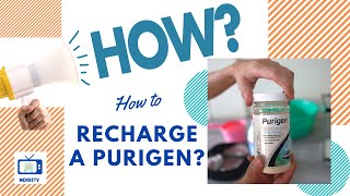 How To Recharge Purigen with English Subtitle [upl. by Whitby]