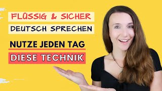 Lektion 1  Flüssig und sicher Deutsch sprechen lernen mit der Imitationstechnik [upl. by Slen]