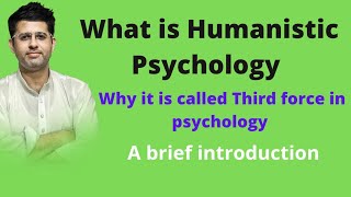 Humanistic Psychology in Urdu l Hindi Humanisticpsychology Freewill Maslow Worldview [upl. by Evangelist584]