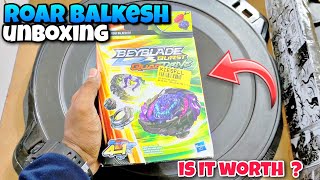 Roar balkesh beyblade unboxing and review  pocket toon [upl. by Merc]