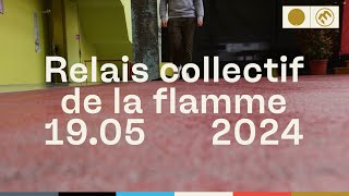 Escalade  Annonce relais de la flamme  Tarbes [upl. by Smitty]