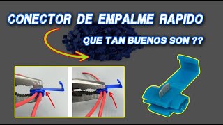 Conector De Empalme Rápido  Conectores Roba Corriente  As Tus Conexiones Rápido Sin Cortar Cable [upl. by Chap]