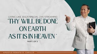 “THY WILL BE DONE ON EARTH AS IT IS IN HEAVEN” Part 12  LLJ Special Live Streaming [upl. by Vada281]