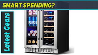 Yeego 24 Inch Wine and Beverage Cooler The Best Dual Zone Storage for Your Drinks [upl. by Eninahpets]