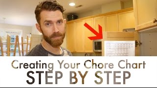 Creating Your Own Chore Chart  Step by Step [upl. by Ettennaj474]