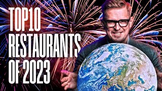 My TOP 10 RESTAURANTS of 2023 Out of 70 Restaurants Across 4 Continents [upl. by Lodge957]