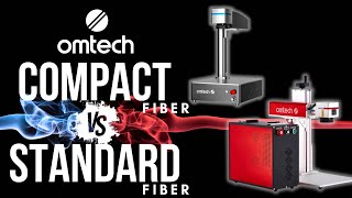 OMTECH 60w Compact MOPA Fiber Laser vs OMTECH 60w Standard MOPA  Pro’s amp Con’s [upl. by Docila]