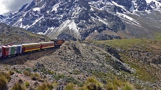 Tren Lima a Huancayo Ferrocarril Central Andino del Perú Segundo tren más alto del mundo [upl. by Ainoyek]