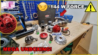 LELABORAZIONE ASSURDA DELLA MIA VESPA 😍 UNBOXING 144 PARMAKIT SIP CRIMAZ FABBRI RACING 🤯 [upl. by Ecnal]