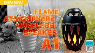 A Lampu Api Nyala Itu Apa Sih Ini Dia Review A1 Flame Atmosphere Bluetooth Speaker [upl. by Carmon]