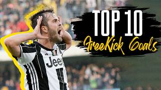 One of Juventus FreeKick Gurus Miralem Pjanics Masterclass [upl. by Adnwahsat]