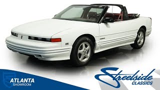 1993 Oldsmobile Cutlass Supreme Convertible 7961ATL for sale  Charlotte Atlanta Dallas Tam [upl. by Auj]