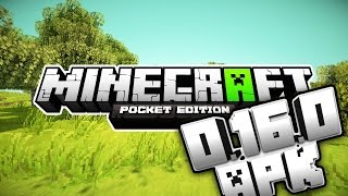 Minecraft PE 0160 OFFICIAL APK • MCPE 0160 Download • DESCRIPTION [upl. by Atalayah]