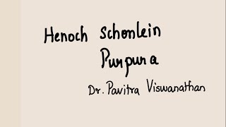 Henoch Schonlein purpura [upl. by Desirae]