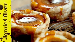 Jamies Quick Portuguese Custard Tarts [upl. by Mallory]