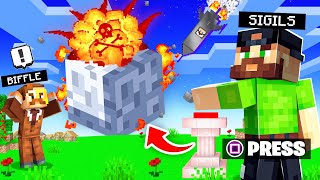 Destroying the MOON in Camp Minecraft [upl. by Nysilla]