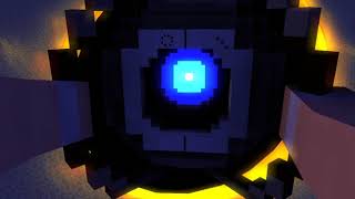 Portal 2 Ending Minecraft animation [upl. by Attej]