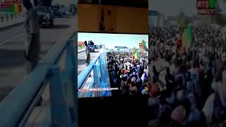 The Arrival of the Adama Barrow an Macky sail 21012019 [upl. by Nimra]