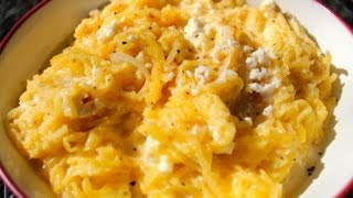 Creamy Spaghetti Squash Recipe [upl. by Ycinuq]