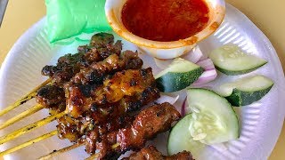 The BEST SATAY in Geylang Serai Singapore [upl. by Iong]