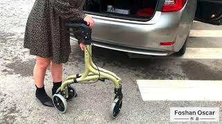 3 Wheel Lightweight Rollator [upl. by Wasson]