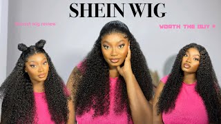 Don’t buy a SHEIN wig unless you watch this videoShein human hair wig review 2023 wig installation [upl. by Elacim]