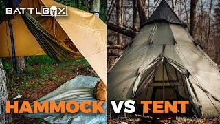 Hammocks vs Tents  Pros amp Cons  What do you prefer [upl. by Glynas]