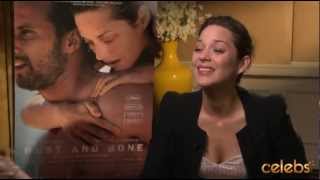 Marion Cotillards Rust and Bone Interview  a Celebscom Original [upl. by Dustin]