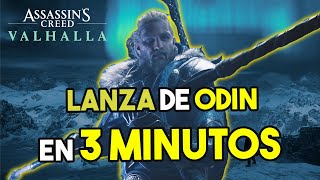 CONSIGUE la LANZA DE ODIN en 3 MINUTOS  AC VALHALLA  Odins Spear  Gungnir [upl. by Dino451]