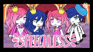 SPEECHLESS GLMV GACHA LIFE BYAGNABLUE official YOU MUST NOT COPY WITHOUT MY PERMISSION [upl. by Annaigroeg819]