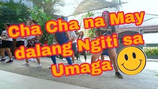 LABYOG CHA CHA MAPANGITI KA 😁exercise zumba dance [upl. by Eyeleen767]