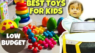 BEST TOYS for KIDS 0 18 Months 2024  Low COST  BUDGET  BRAIN DEVELOPMENT  TELUGU [upl. by Adnofal]