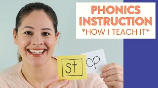 PHONICS INSTRUCTION How I Teach Explicit Phonics in My Classroom [upl. by Aelhsa]