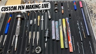 CustomKitless Pen Making  LIVE [upl. by Upshaw]