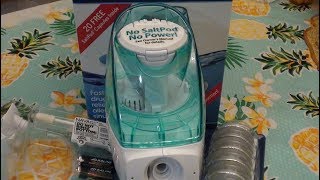 NAVAGE NASAL IRRIGATION NOSE CLEANER I REBOUGHT IT AGAIN [upl. by Aizahs91]