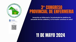 3er Congreso Provincial de Enfermería R Sáenz Peña Chaco Parte 1 [upl. by Zoellick665]