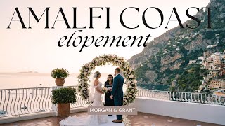 Romantic Escape Amalfi Coast Elopement [upl. by Tica446]