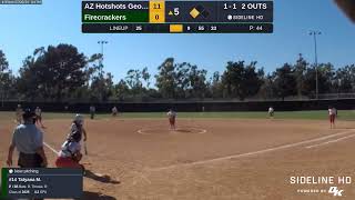 AZ Hotshots Georges vs FC Brashear DuarteVargas 18u 20240720 [upl. by Inglis]