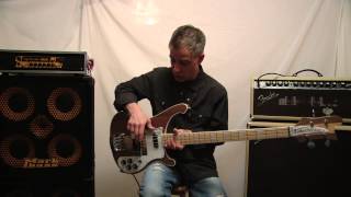 Rickenbacker 4003 Walnut Bass DemonstrationReview with Jonathan G [upl. by Nivlac167]