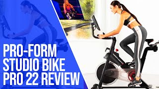 ProForm Studio Bike Pro 22 Review An Indepth review Insider Breakdown [upl. by Marie-Jeanne]