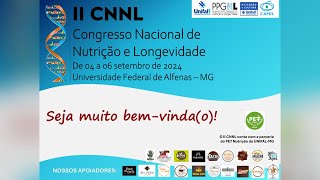 2° Congresso Nacional de Nutrição e Longevidade [upl. by Munniks]