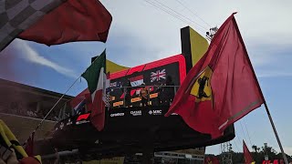 F1 Monza 2024  Full podium ceremony  Italian GP [upl. by Notslar]