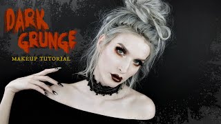 Dark Grunge Makeup Tutorial [upl. by Iglesias112]